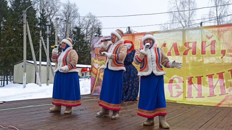 В Нестерово встречали Масленицу