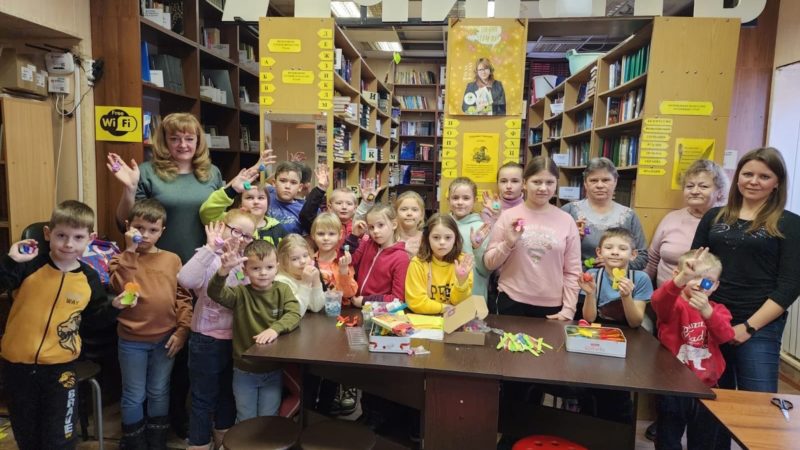 Дороховчане мастерили сувениры