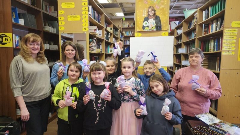 В Дороховской библиотеке прошел ароматный мастер-класс