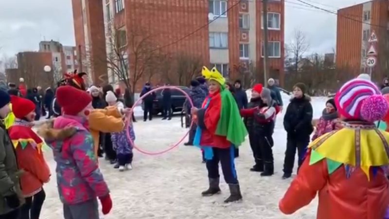 Космодемьянцы пели, танцевали, играли