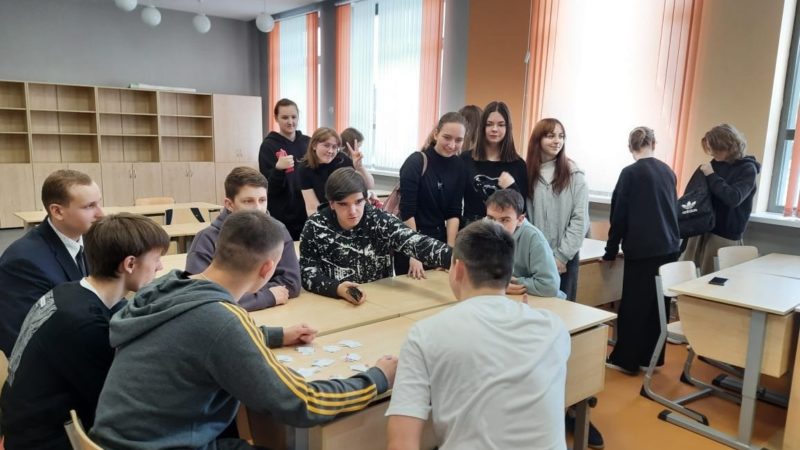 Тучковские школьники участвовали в интеллектуальной битве