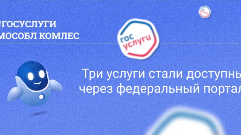 Ружан информируют о трех услугах, доступных через федеральный портал Госуслуг