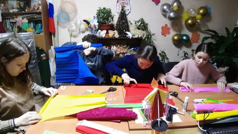 Барынинцы готовятся к Масленице