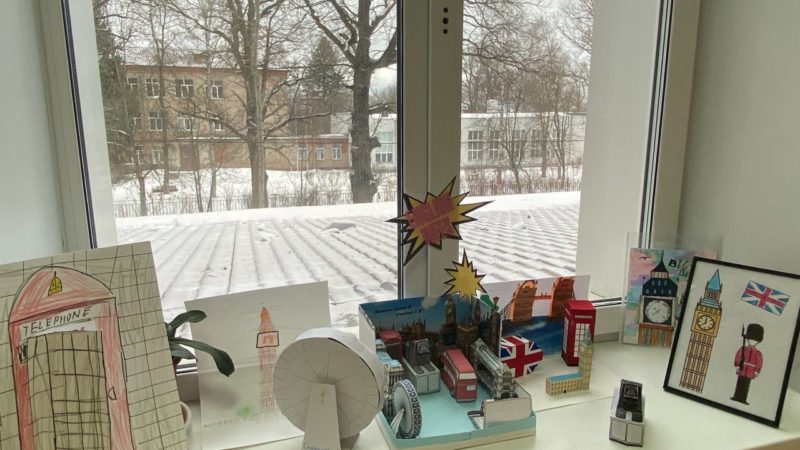 Тучковские школьники мастерили миниатюры достопримечальностей  Великобритании