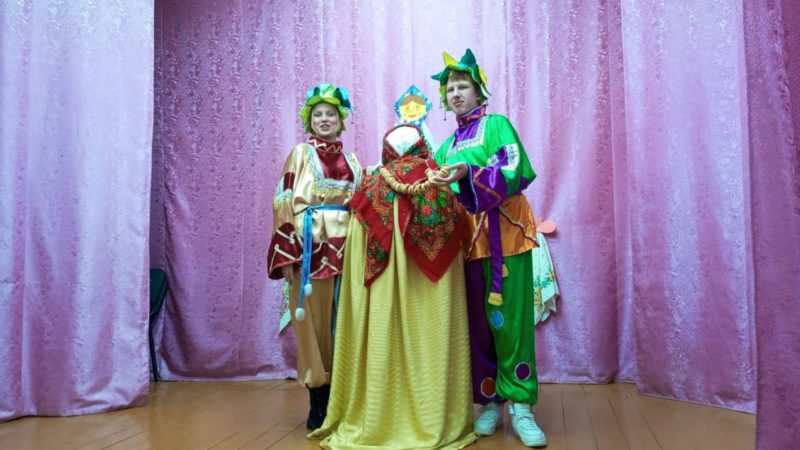 В Воскресенском состоялись масленичные посиделки