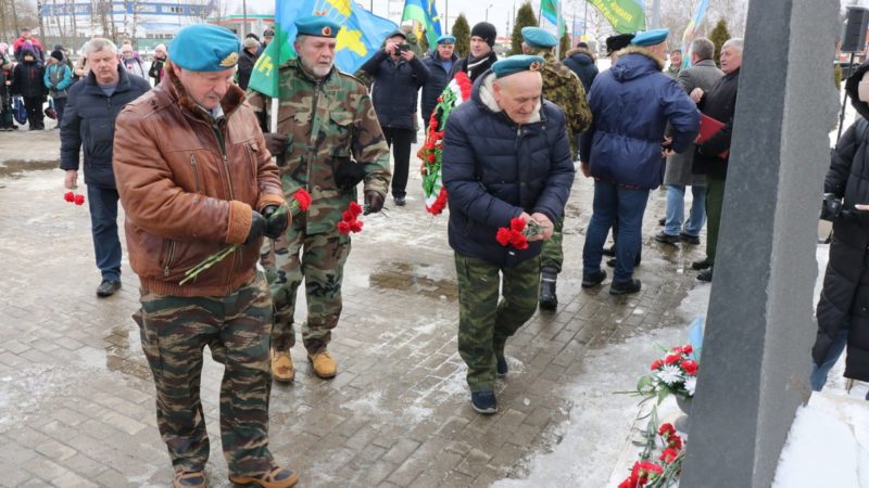 В Рузе прошел митинг в честь годовщины вывода войск из Афганистана