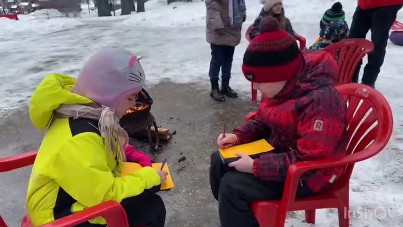 Юные ружане обменялись письмами добра