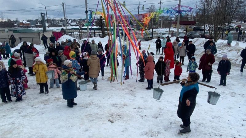 Колюбакинцы участвовали в играх и конкурсах