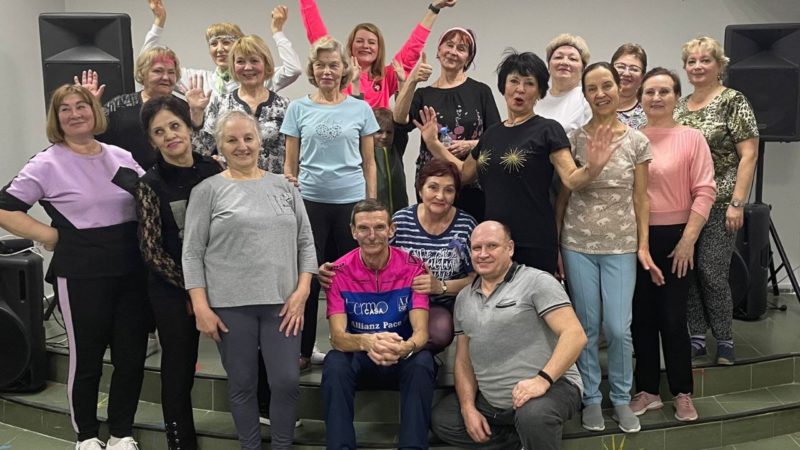 Рузские пенсионеры посещают танцевальные занятия