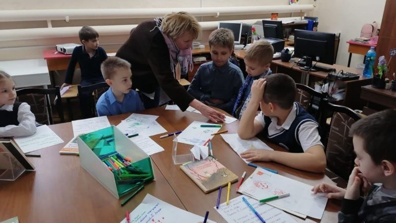 Игра по рассказу Пришвина в Рузской библиотеке