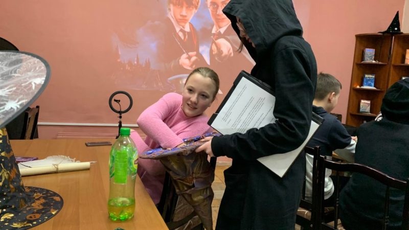 В Рузской библиотеке играли в Гарри Поттера