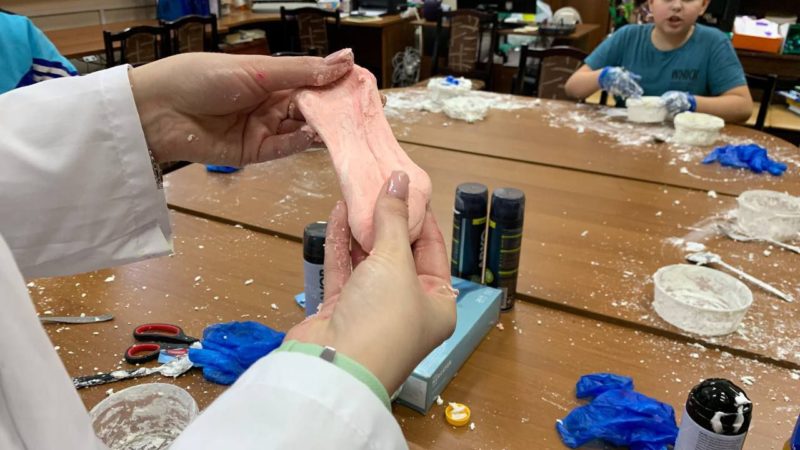 В Рузской библиотеке делали жевательную резинку