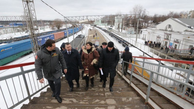 В Тучково и Дорохово проверили состояние железнодорожной инфраструктуры