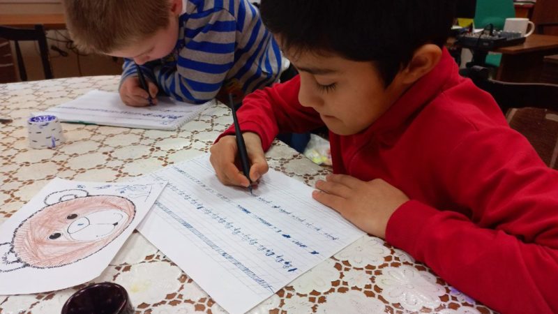 Доброе занятие в Рузской библиотеке