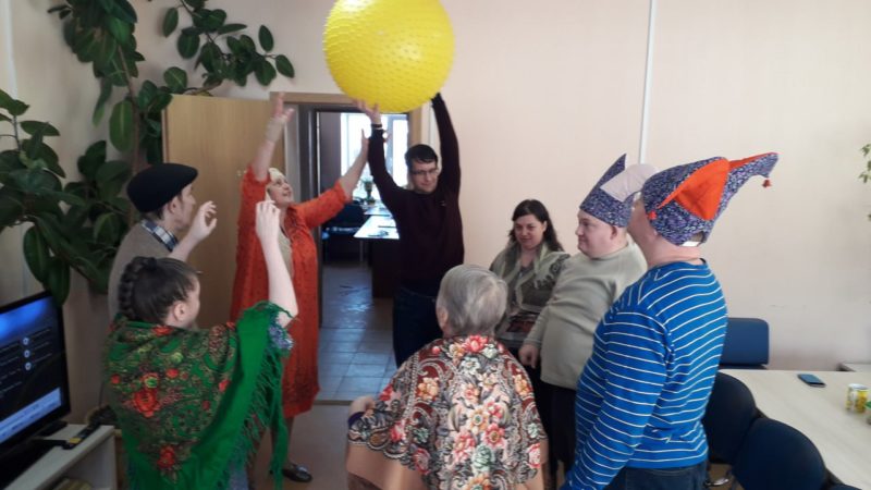 В Рузской библиотеке отмечают Масленицу