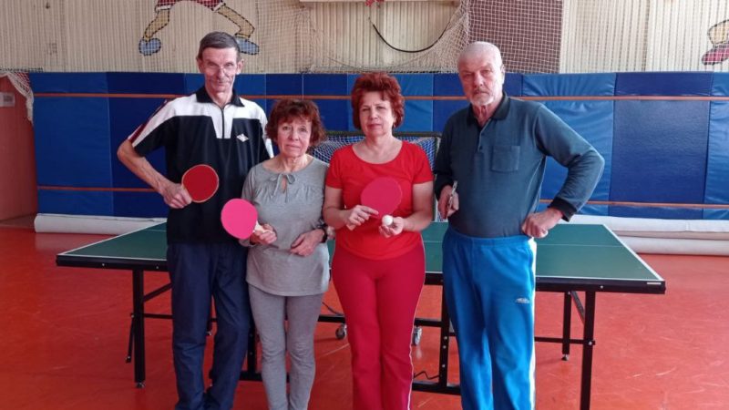 Теннис – для пенсионеров Рузского округа