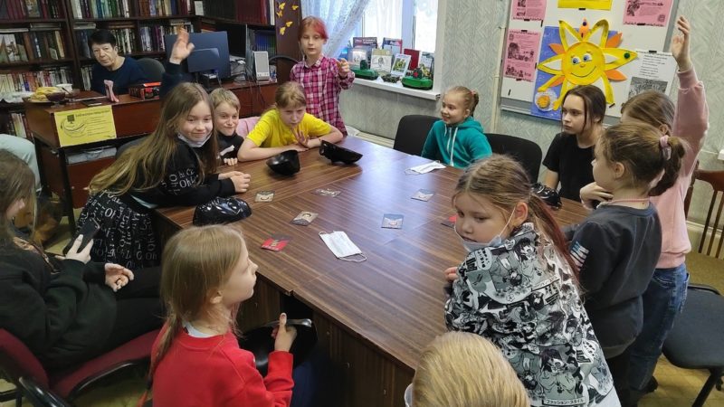 Юные пореченцы сыграли в «Мафию» в библиотеке