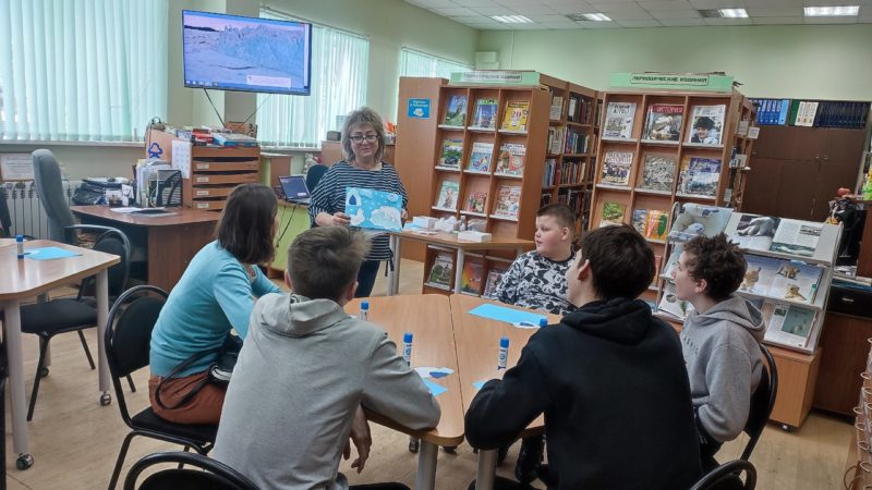 День белого медведя в Тучково отметили аппликациями