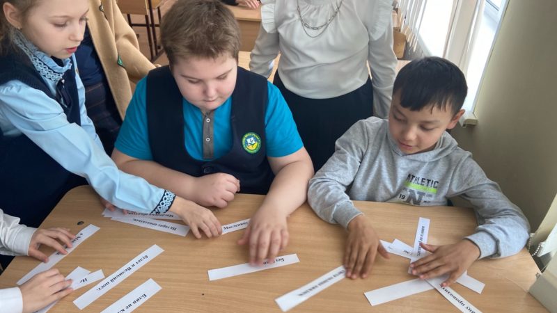 Рузские школьники отгадывали загадки и вспоминали пословицы