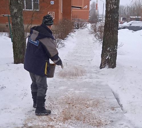 В Рузском округе обрабатывают общественные территории