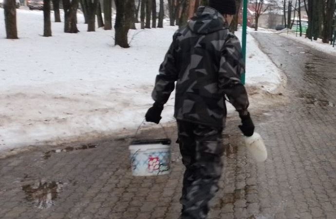 В Рузском округе обрабатывают общественные территории