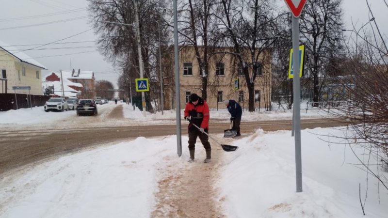 В Рузском округе приводят в порядок общественные территории