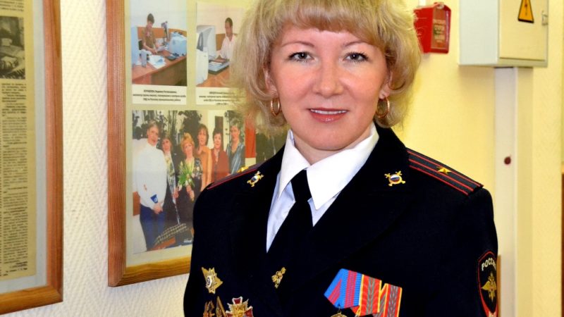 Есть женщины в рузской полиции