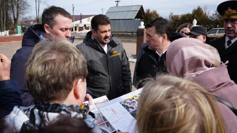 Губернатор Московской области Андрей Воробьёв побывал в Рузском округе