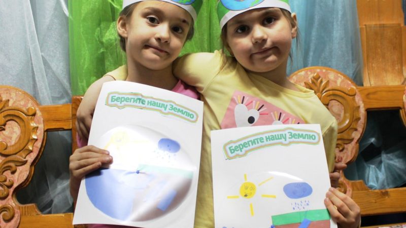 Дороховчане мастерили поделки ко Дню защиты Земли
