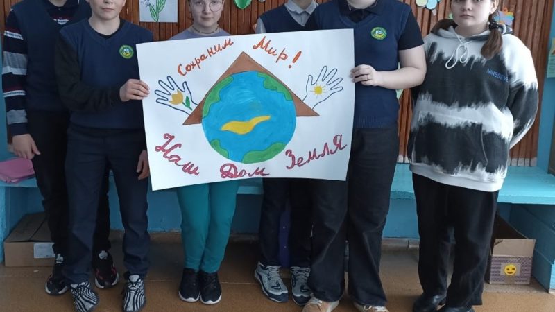 Лидинцы создали экологический плакат