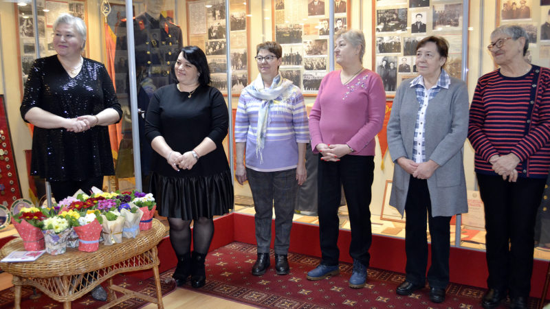 В музее истории Рузской милиции чествовали женщин-ветеранов