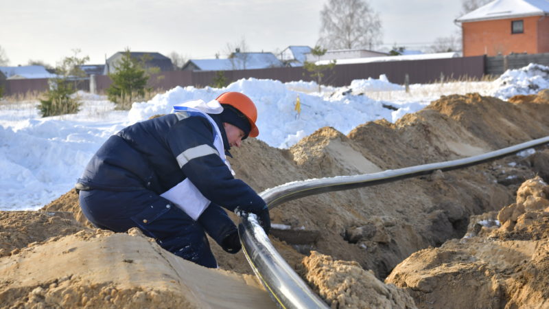 В Покровском введен в эксплуатацию газопровод