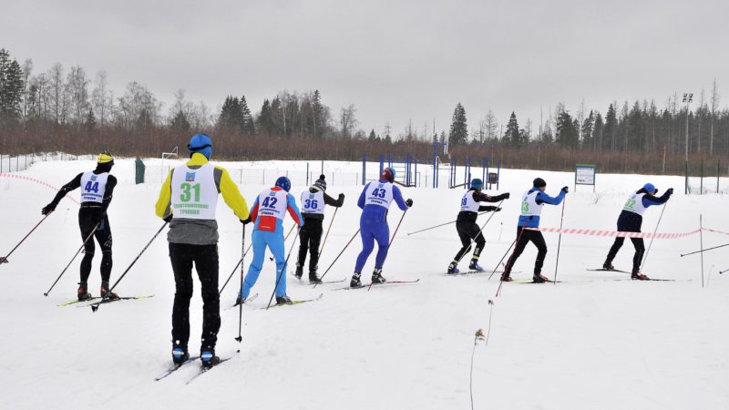 В Тучково прошла массовая лыжная гонка