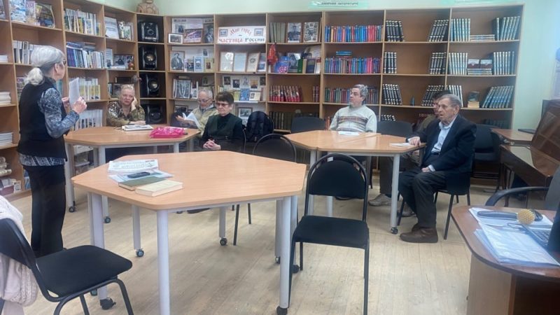 Творчество Василия Жуковского обсуждали в тучковском литературном клубе