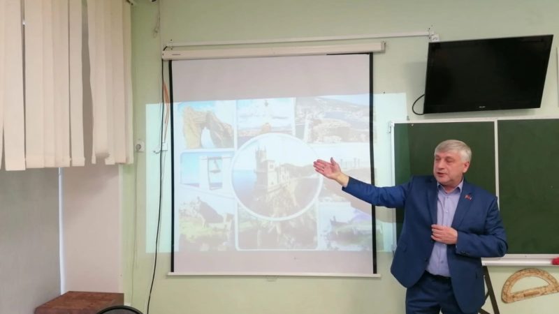 В Тучковской школе прошло патриотическое мероприятие