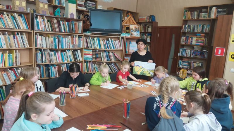 Юные дороховчане создают диафильм