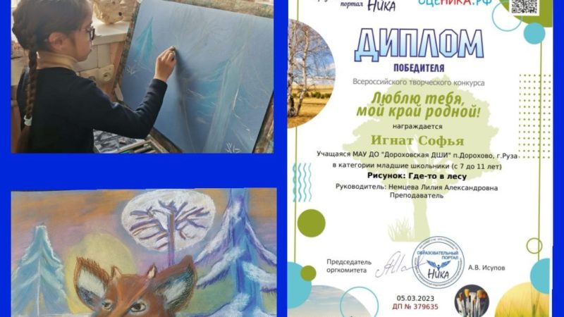 Новые достижения обучающихся ДШИ