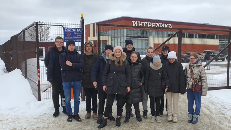 Тучковские студенты побывали на производстве