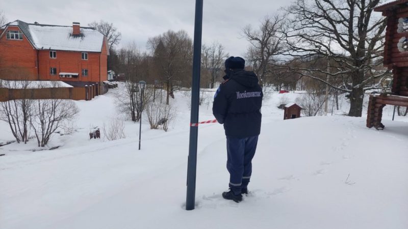 Жителям Рузского округа напоминают об опасности скатывания с горок