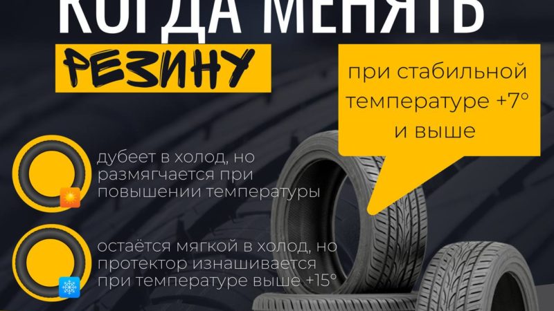 Не спешите менять резину