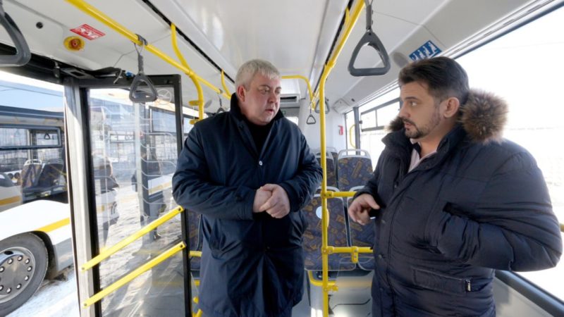 Шесть новых автобусов поступили в Рузский округ