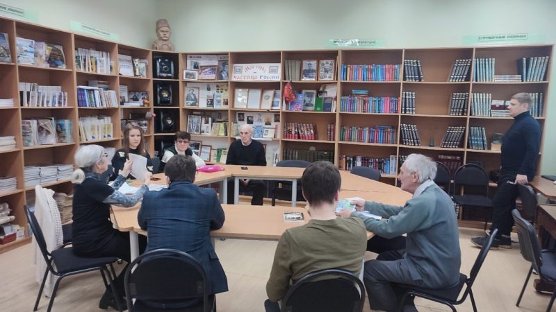 Авторов разных лет вспоминали в тучковском литературном клубе