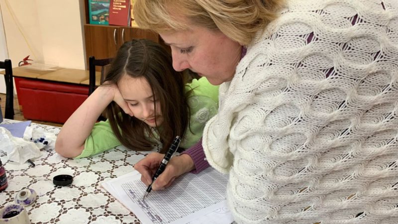 В Рузской библиотеке учат красиво писать