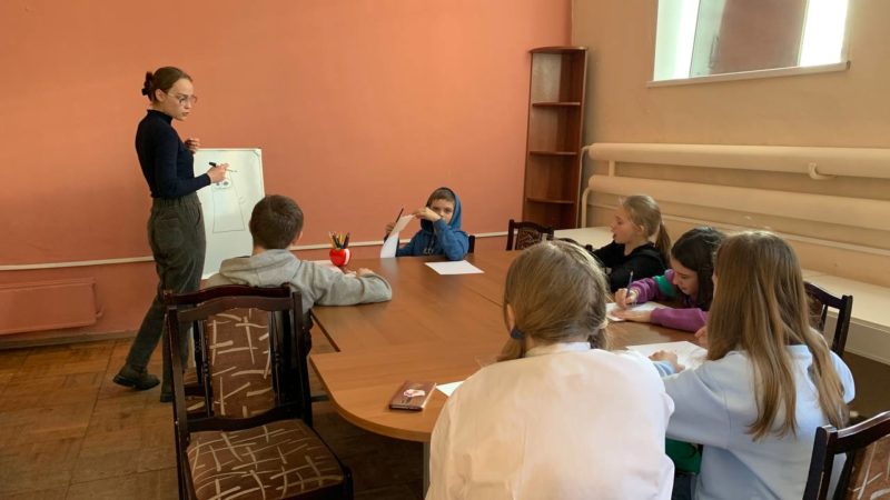 В Рузской библиотеке рисовали мартовского кота