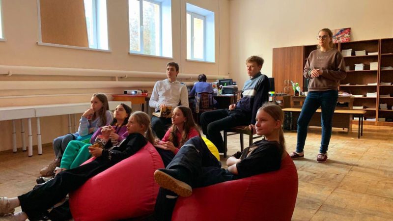 В Рузской библиотеке не только выдают книги, но и показывают кино