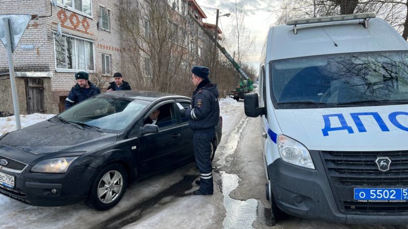 В Рузском округе проверяли работу легковых такси