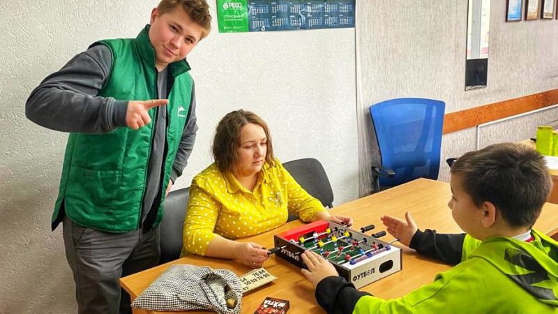 Игры в парке «Городок» любят взрослые и дети