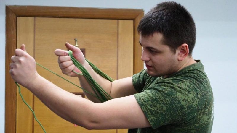 Рузские юнармейцы – на практическом занятии