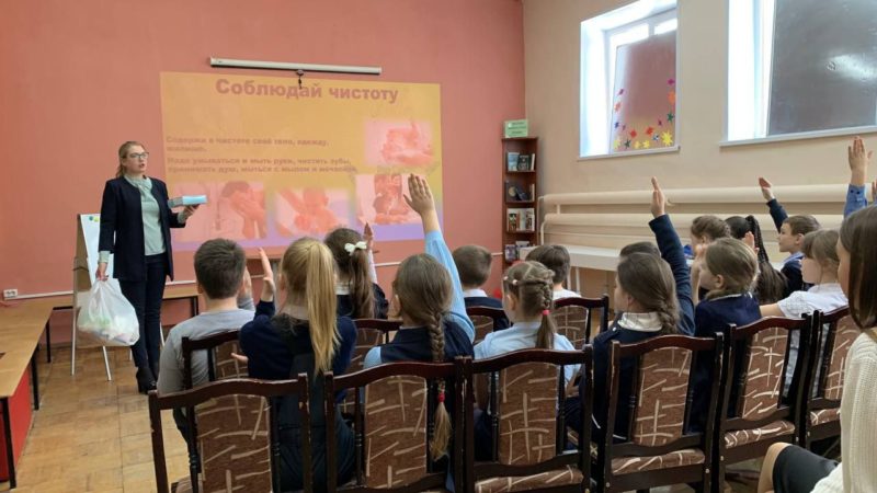 Рузские школьники рассуждали о здоровье и поиграли в докторов