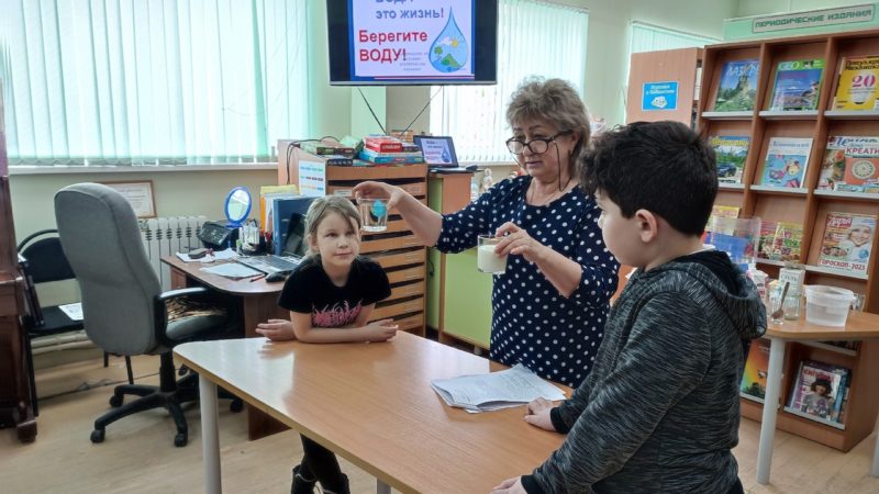 В Тучковской школе – урок о воде